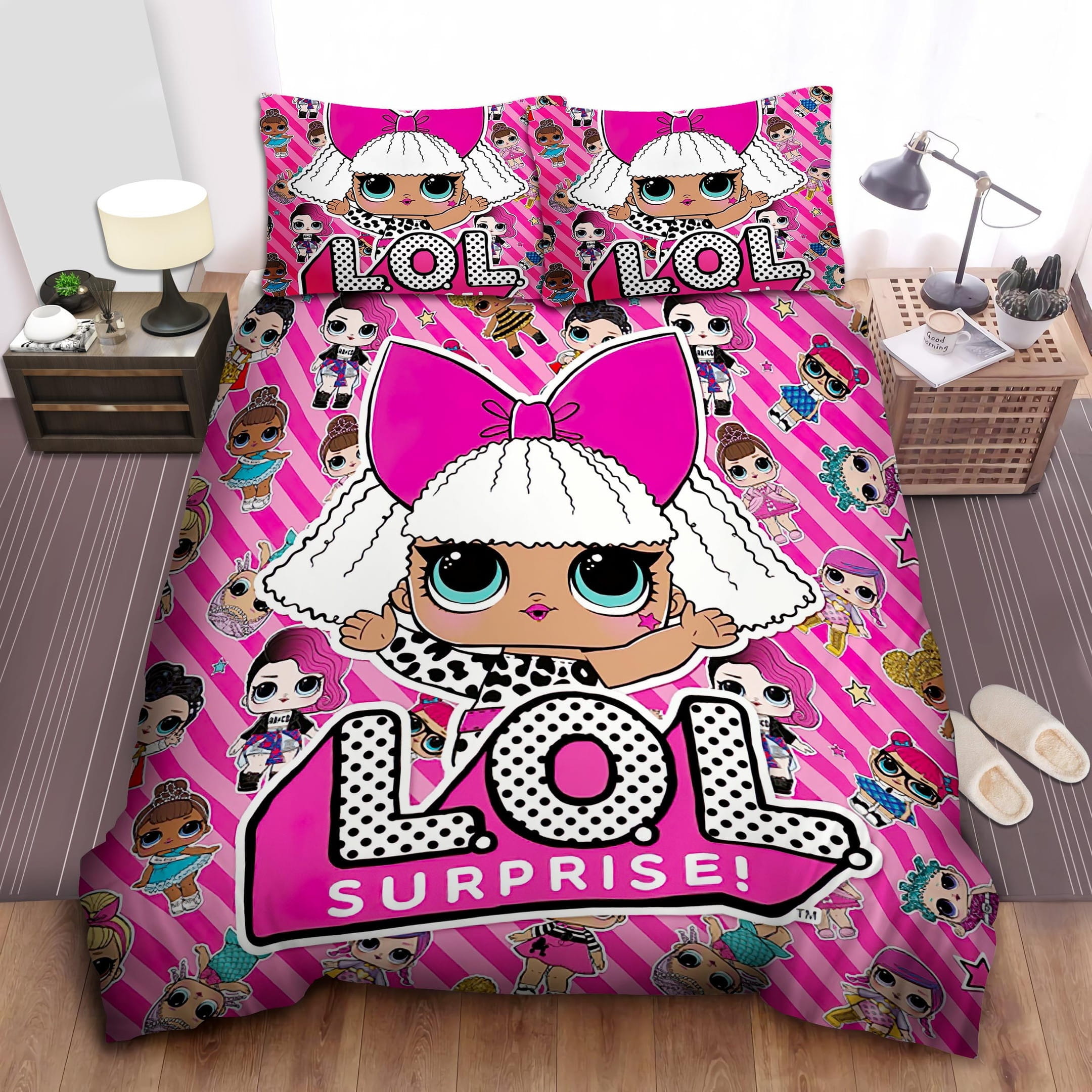 Lol Surprise! Bedding Sets Duvet Cover, Flatsheet, Pillowcase For Your Lover