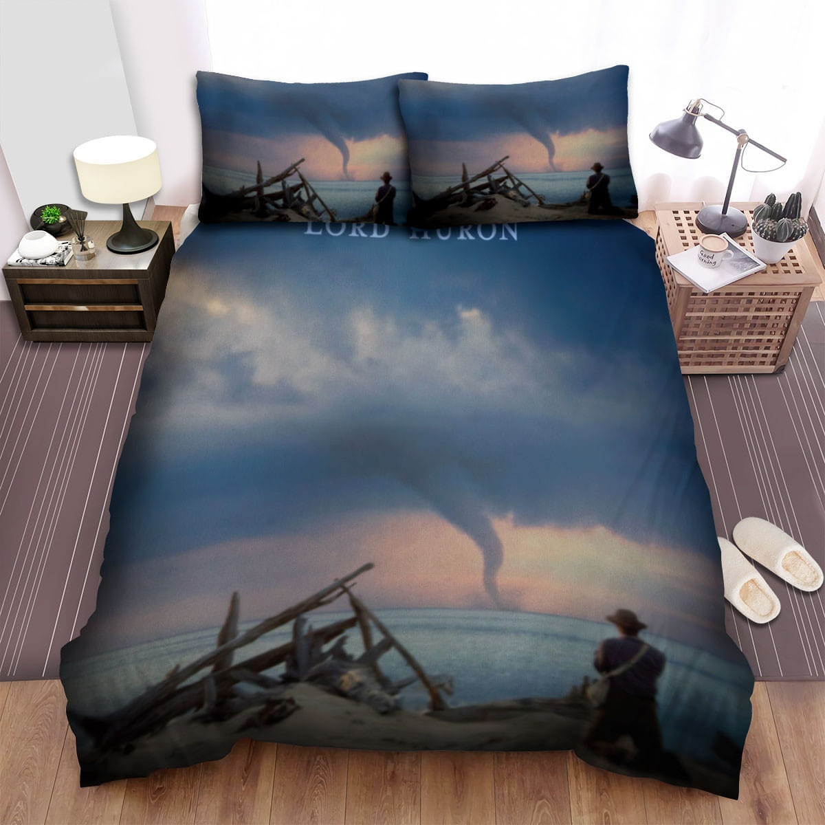 Lord Huron Poster Bedding Sets, Flatsheet Gift For Wife, Husband, Besties