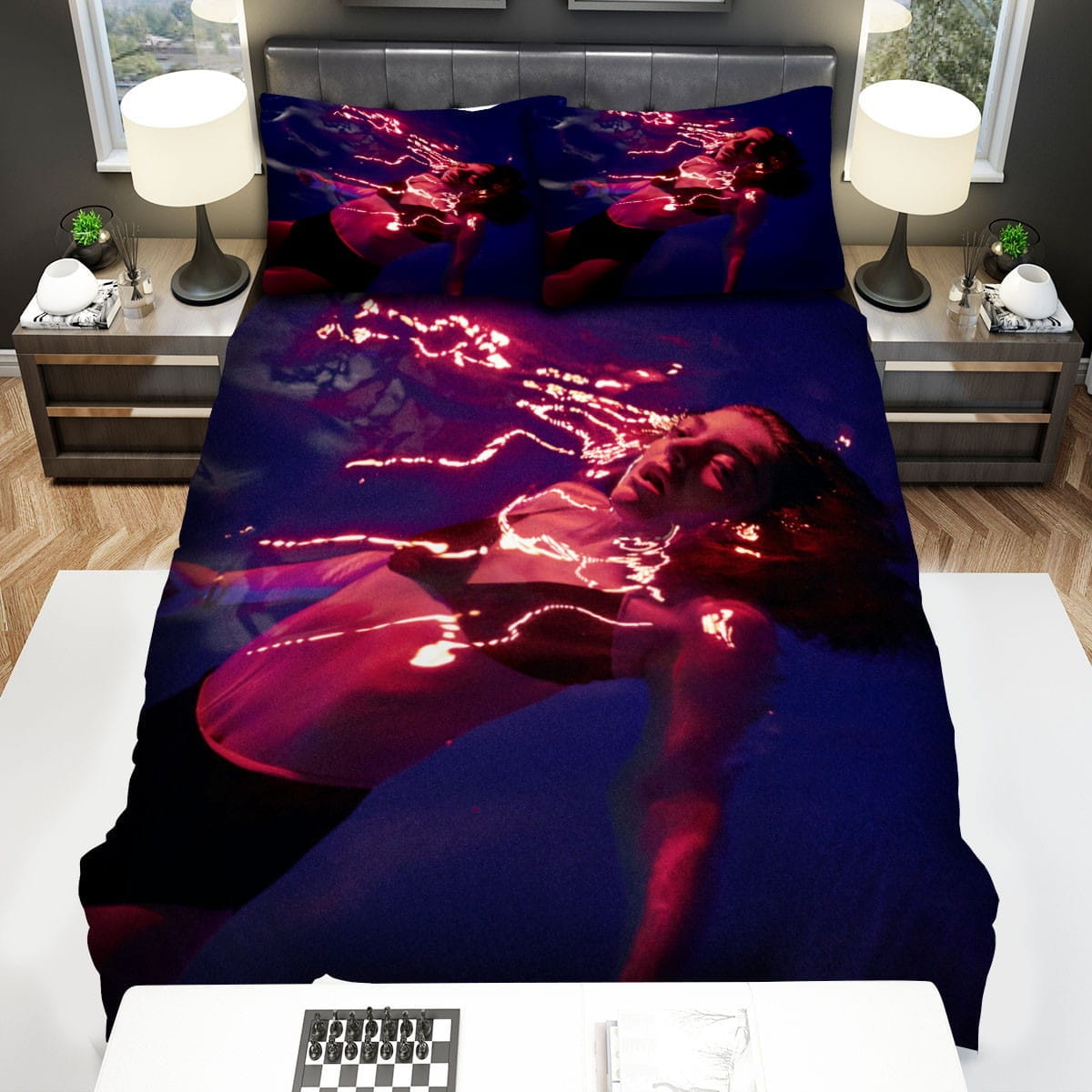 Lorde Swimming Bedding Sets Duvet Cover, Flatsheet, Pillowcases Perfect Gift For Fans