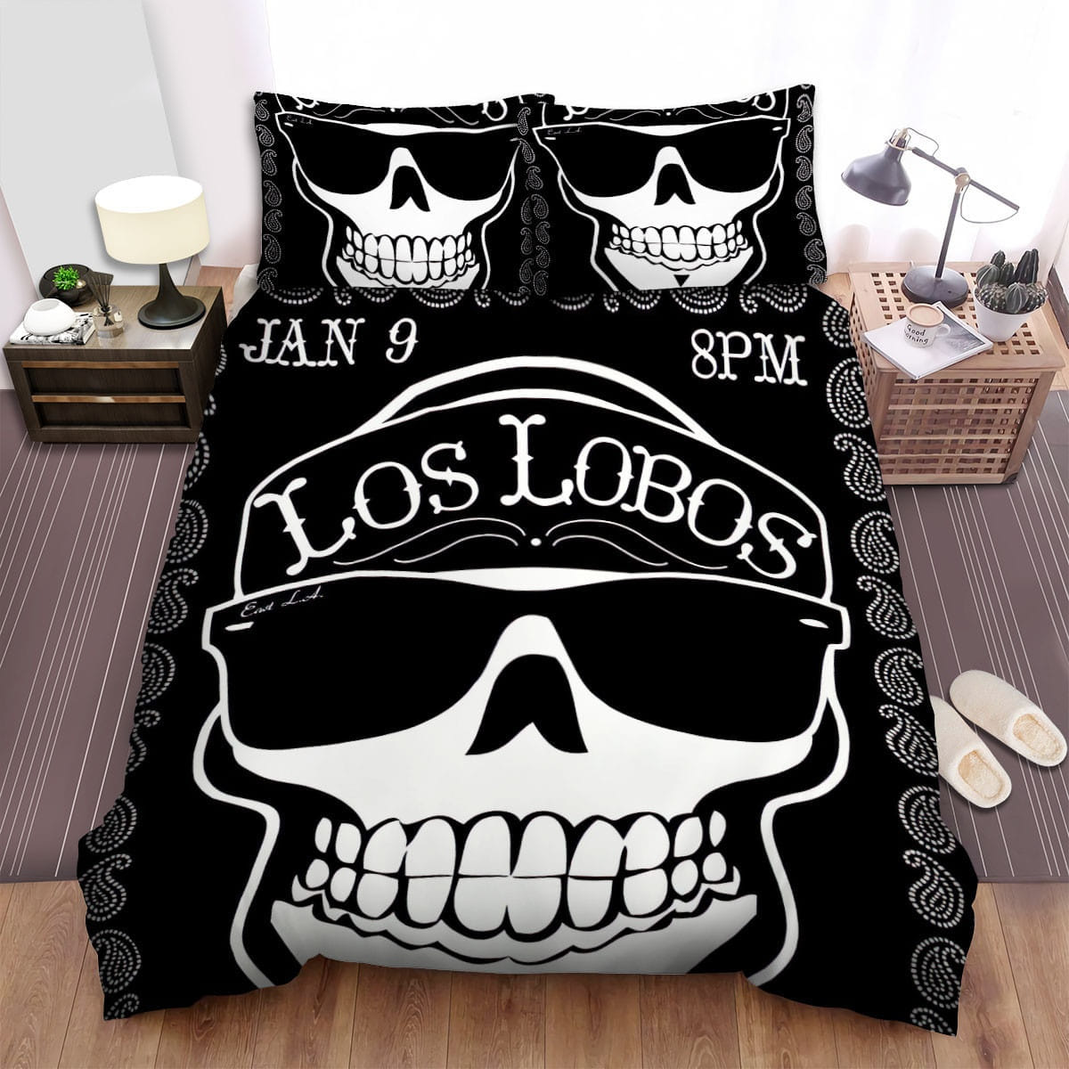 Los Lobos Band Bellyup Bedding Sets, Flatsheet Gift For Wife, Husband, Besties