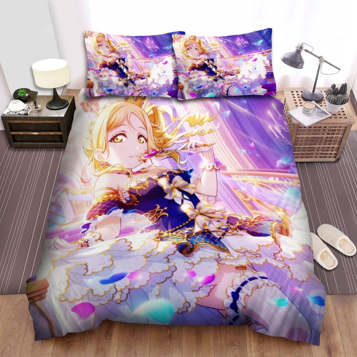 Love Live! Character Eli Bedding Sets, Flatsheet Gift For Wife, Husband, Besties