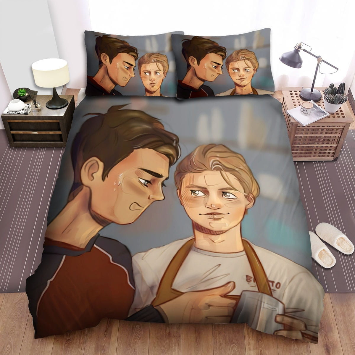 Love Victor Movie Art 1 Bedding Set, Gift For Christmas, Birthday, Thanksgiving