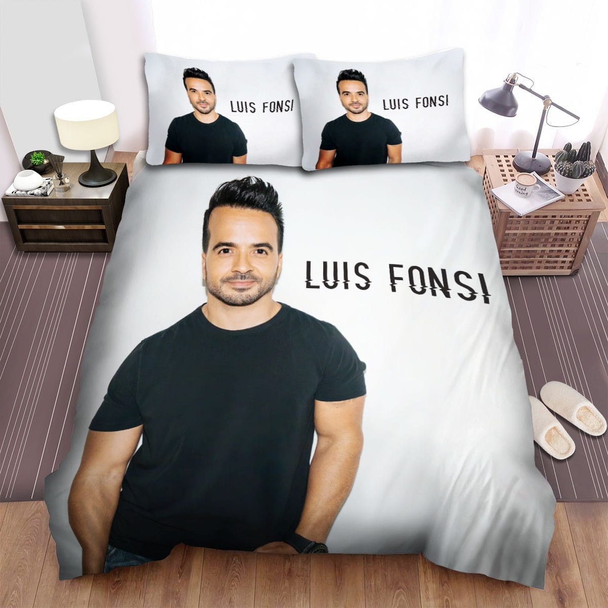 Luis Fonsi Bedding Sets Duvet Cover, Flatsheet, Pillowcases Perfect Gift For Fans