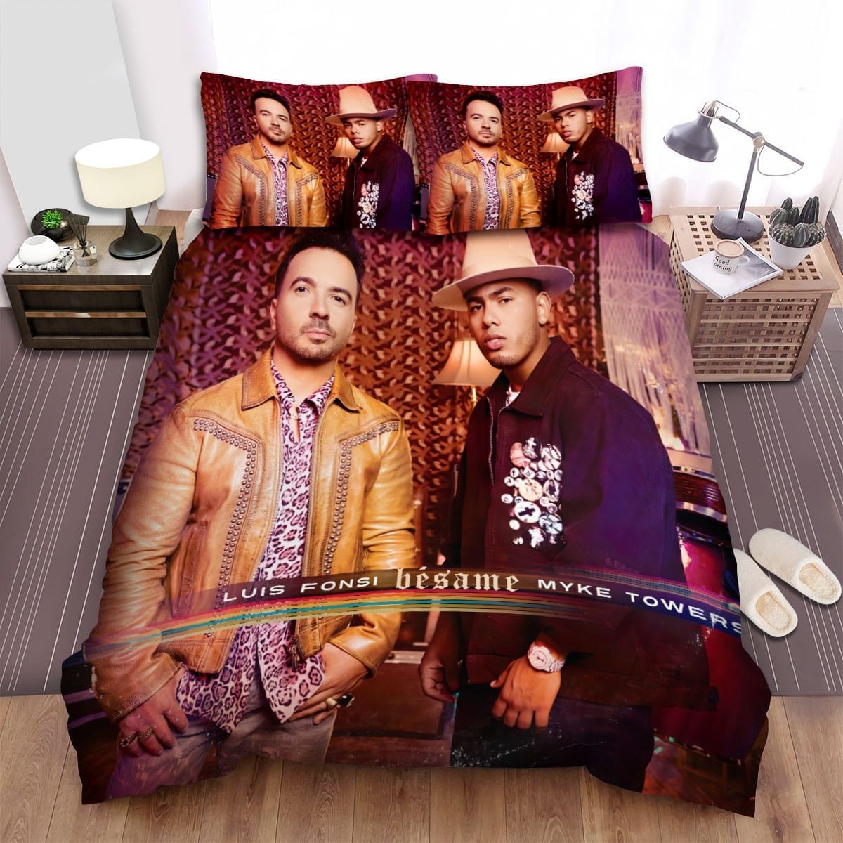 Luis Fonsi Bedding Set, Gift For Christmas, Birthday, Thanksgiving