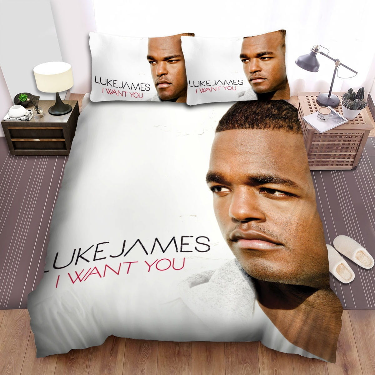 Luke James I Want You Bedding Sets Duvet Cover, Flatsheet, Pillowcases For Every Bedroom