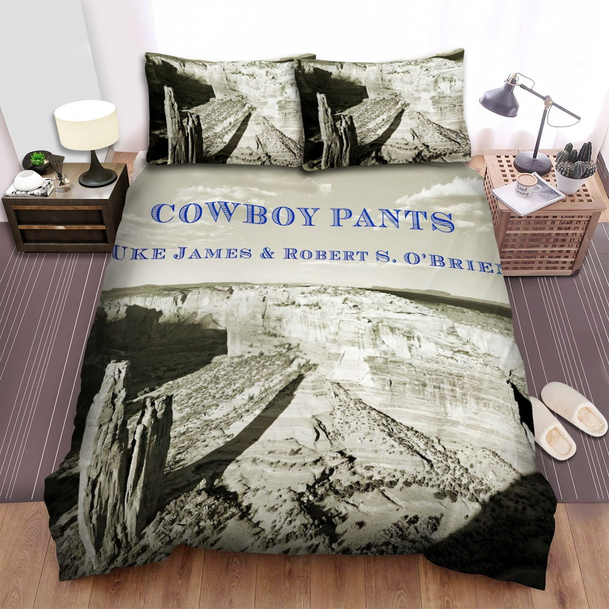 Luke James Cowboy Pants Decorative Bedding Sets with Duvet Cover, Flatsheet, Pillowcases