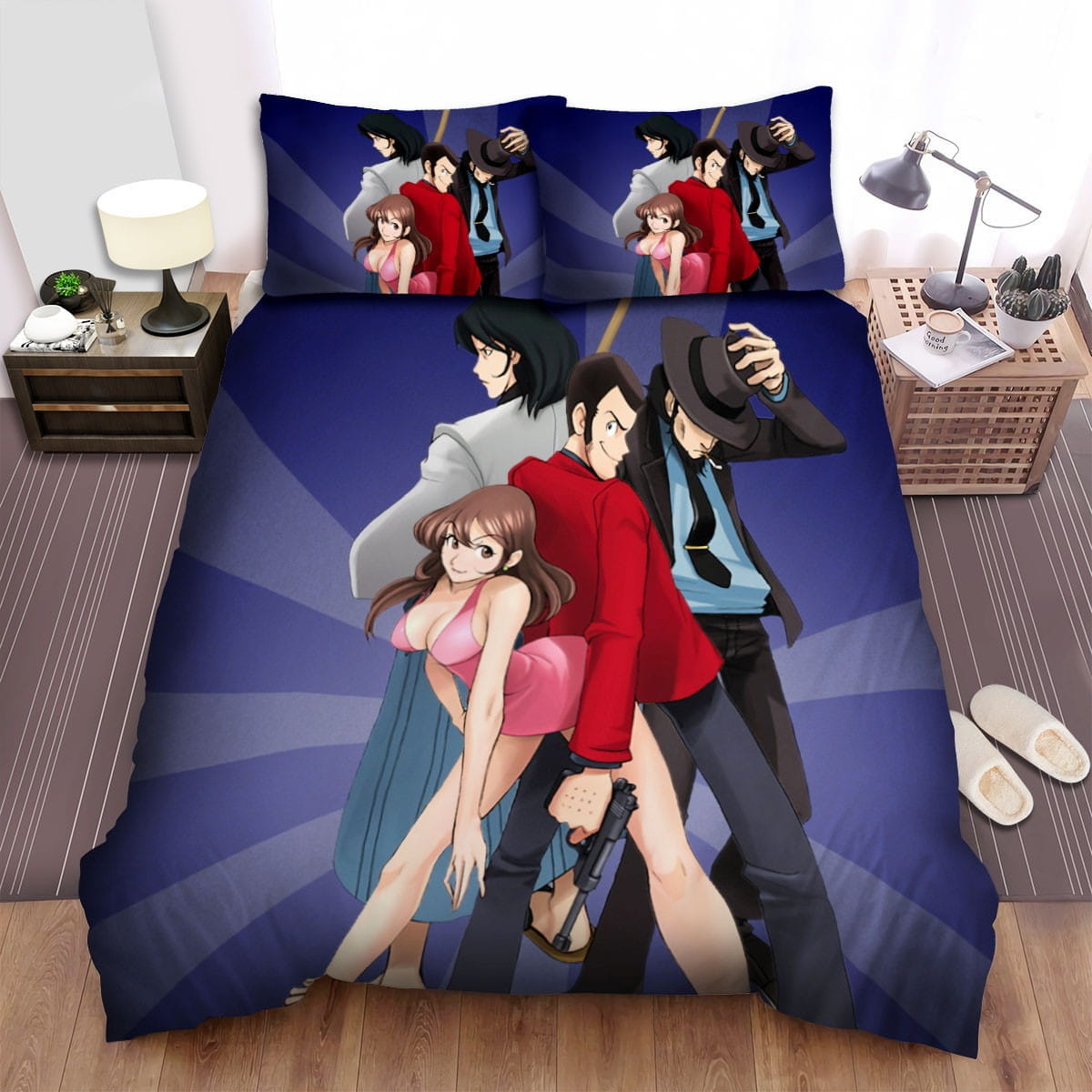 Lupin Iii Lupin The 3rd Bedding Sets Duvet Cover, Flatsheet, Pillowcases For Every Bedroom