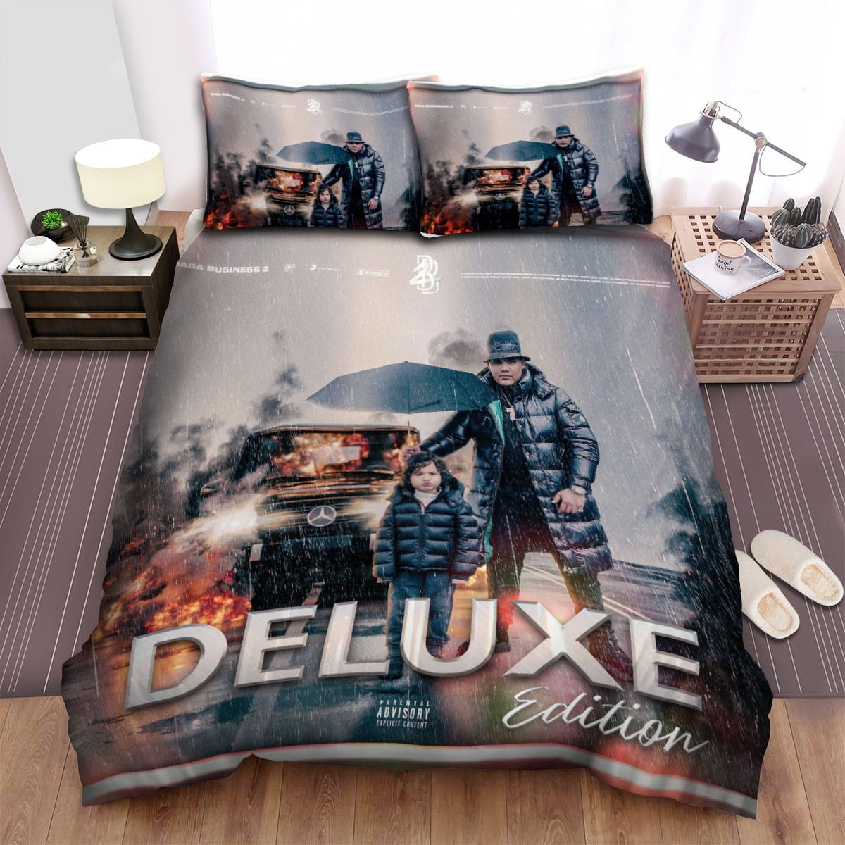 Lukas Graham Delixe Bedding Sets, Flatsheet Gift For Wife, Husband, Besties
