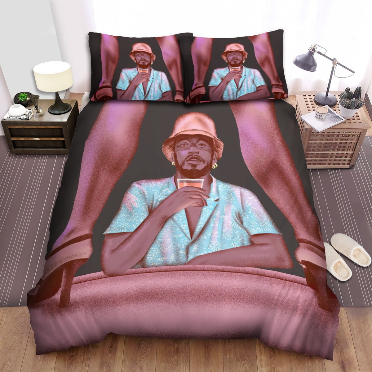 Luke James Go Girl Bedding Sets Duvet Cover, Flatsheet, Pillowcase For Your Lover