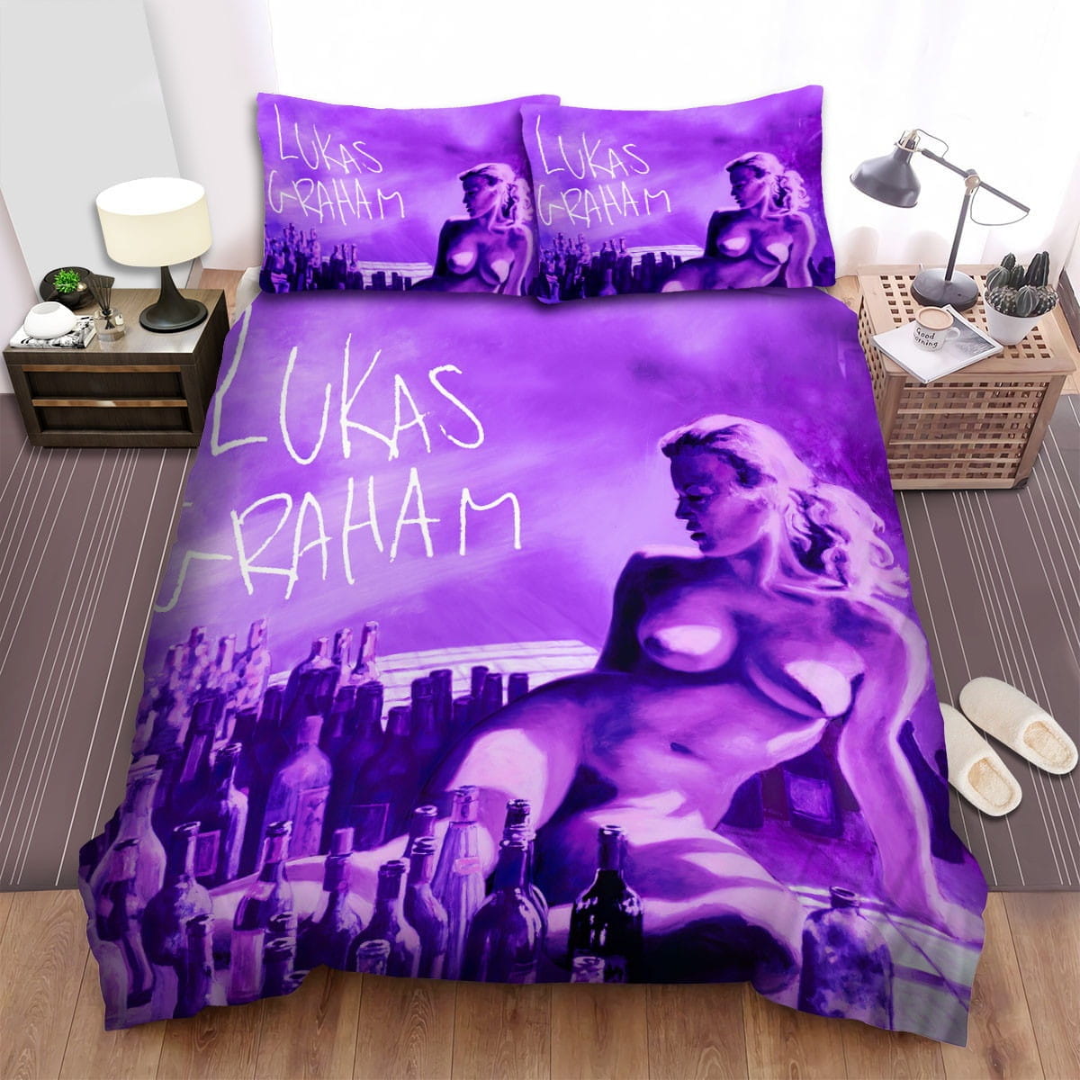 Lukas Graham Blue Album Bedding Sets, Flatsheet Gift For Wife, Husband, Besties