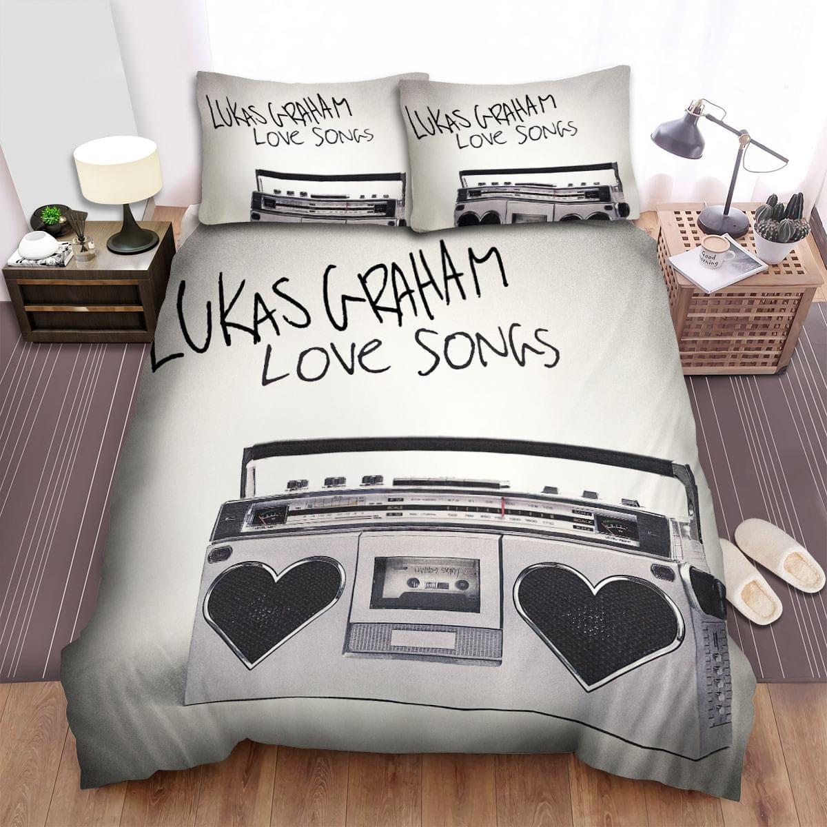 Lukas Graham Love Song Bedding Sets Duvet Cover, Flatsheet, Pillowcase For Your Lover