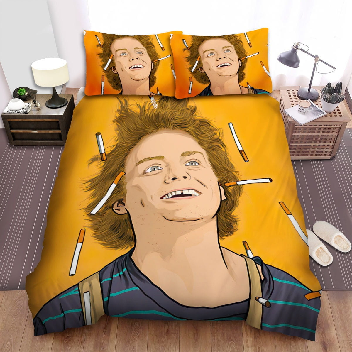 Mac Demarco Cigarette Bedding Set, Gift For Christmas, Birthday, Thanksgiving