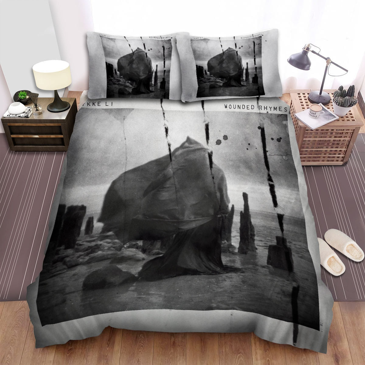 Lykke Li Wounded Rhymes Bedding Set, Gift For Christmas, Birthday, Thanksgiving