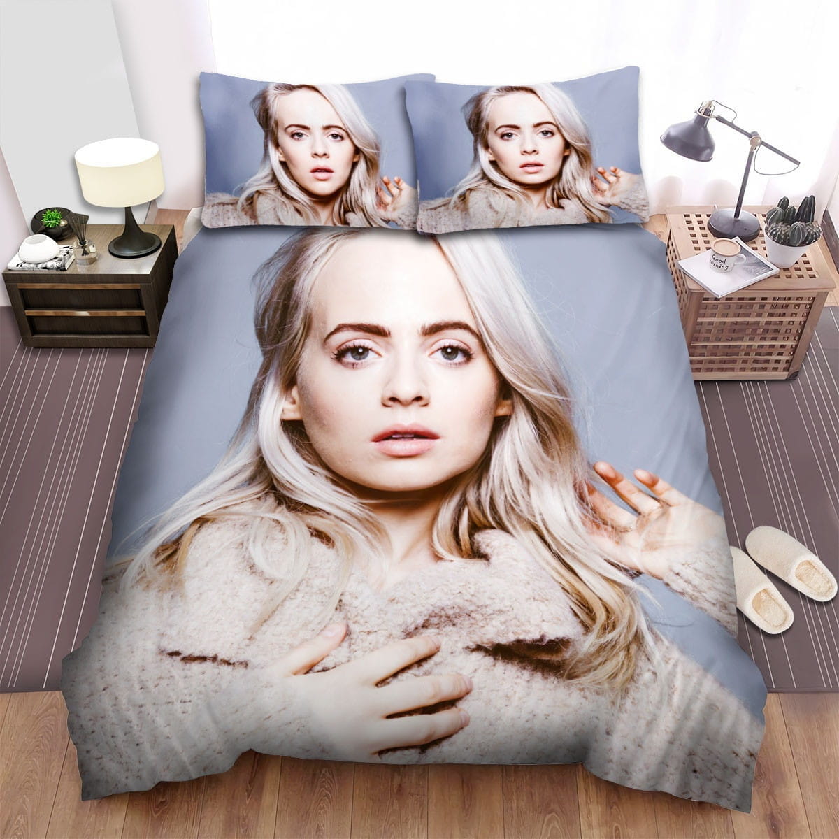 Madilyn Bailey Album Cover Bedding Sets Duvet Cover, Flatsheet, Pillowcases Perfect Gift For Fans