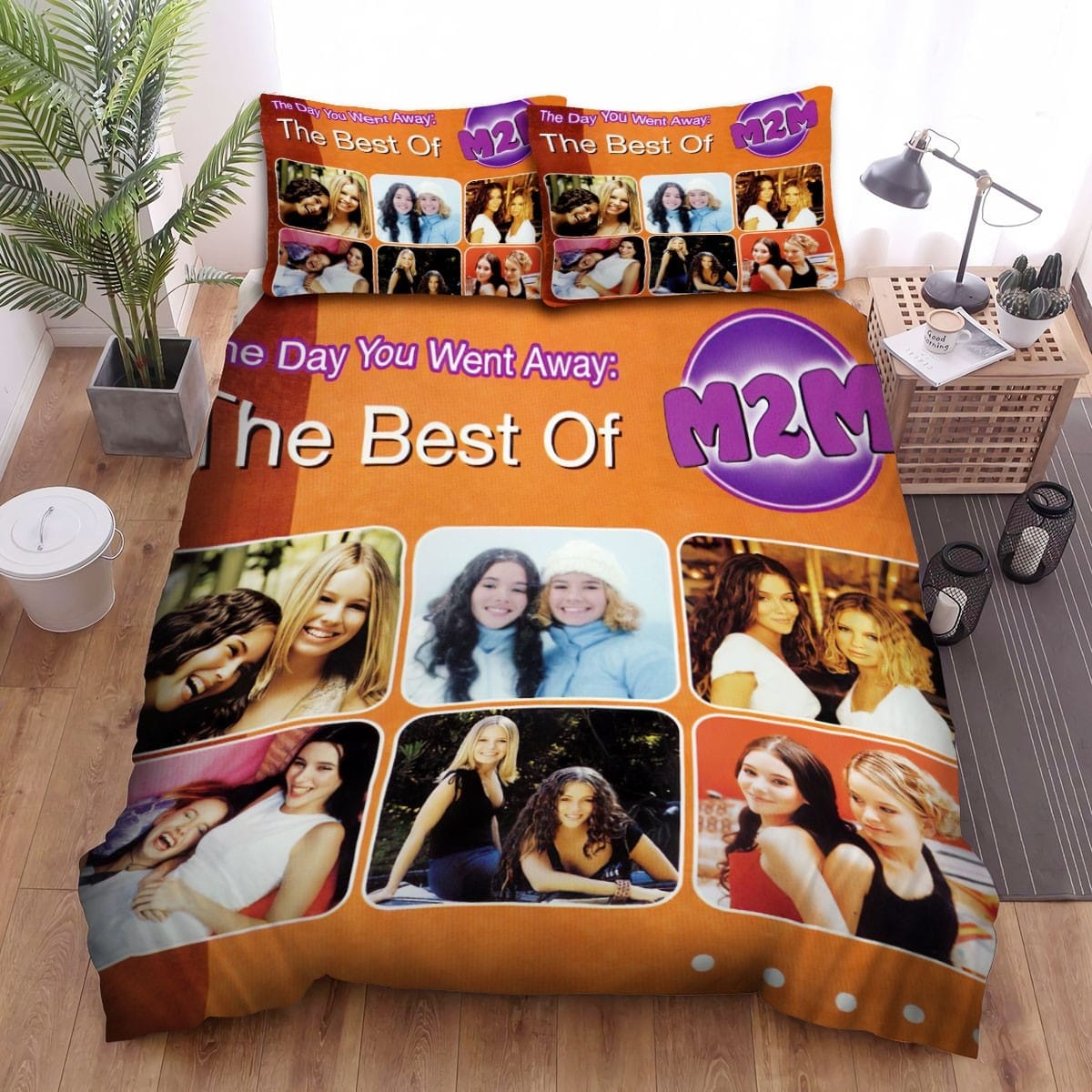M2m The Best Of M2m Decorative Bedding Sets with Duvet Cover, Flatsheet, Pillowcases