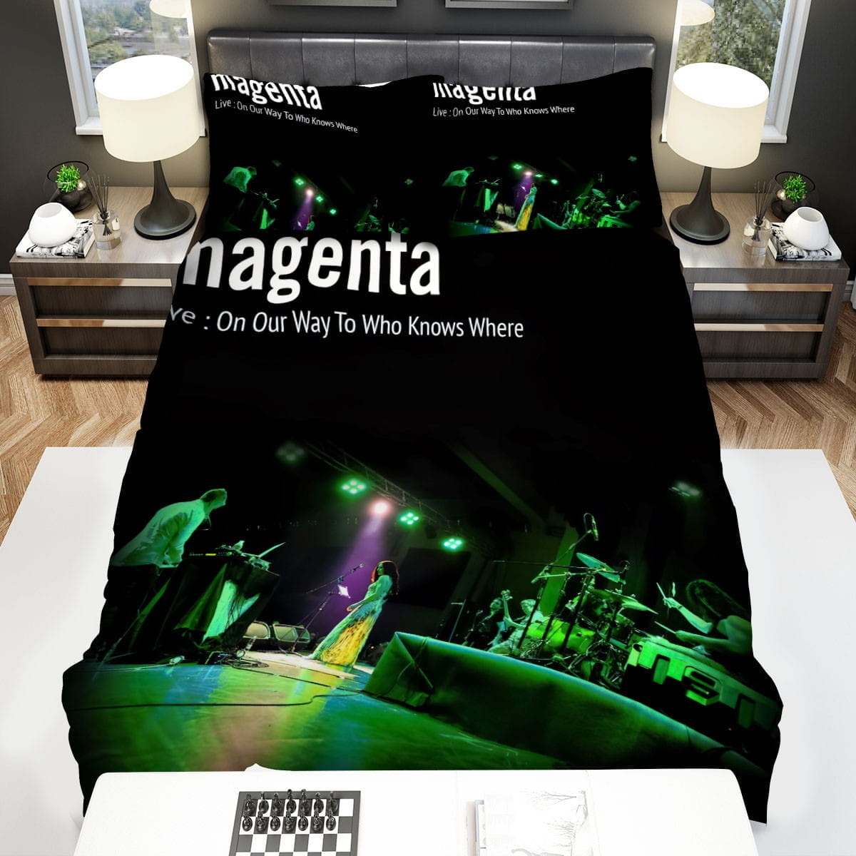 Magenta Bedding Sets, Flatsheet Gift For Wife, Husband, Besties