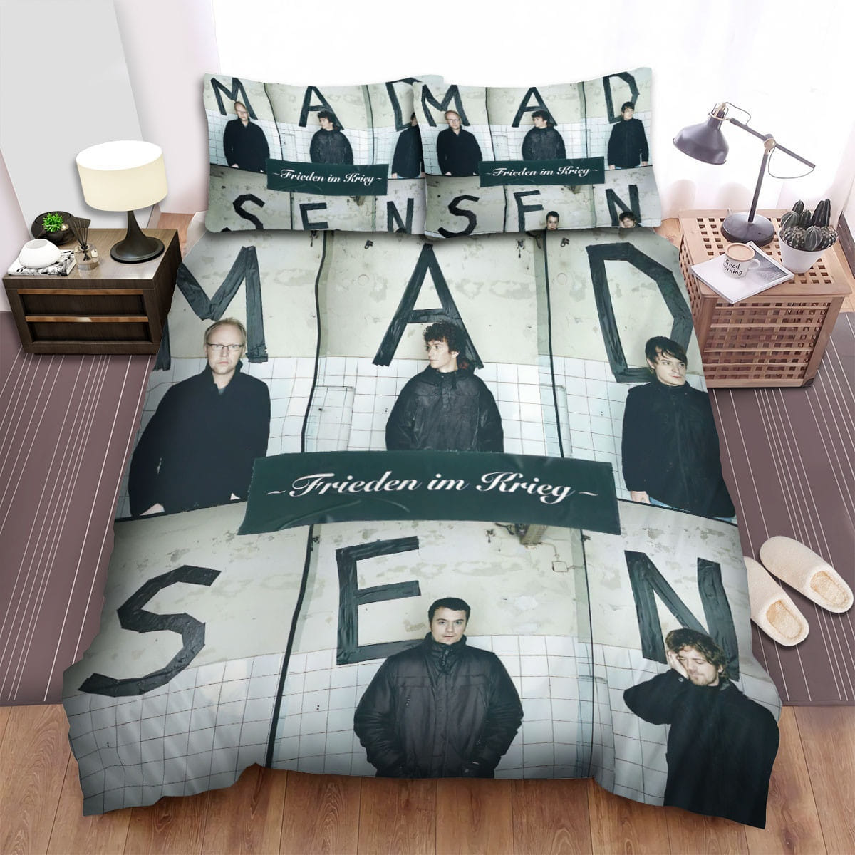 Madsen Bedding Sets Duvet Cover, Flatsheet, Pillowcases Perfect Gift For Fans