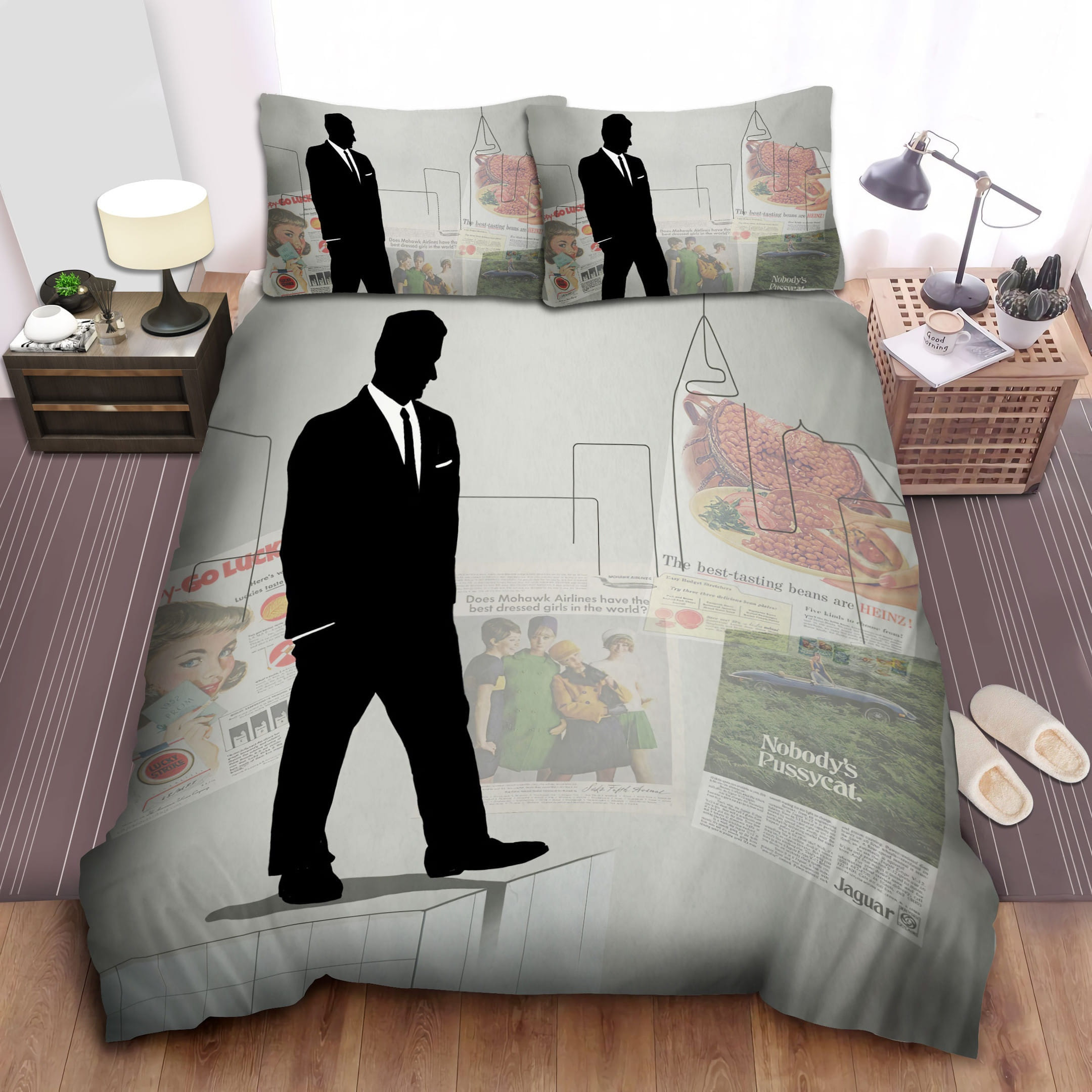 Mad Men The Season 7 Bedding Sets Duvet Cover, Flatsheet, Pillowcase For Your Lover
