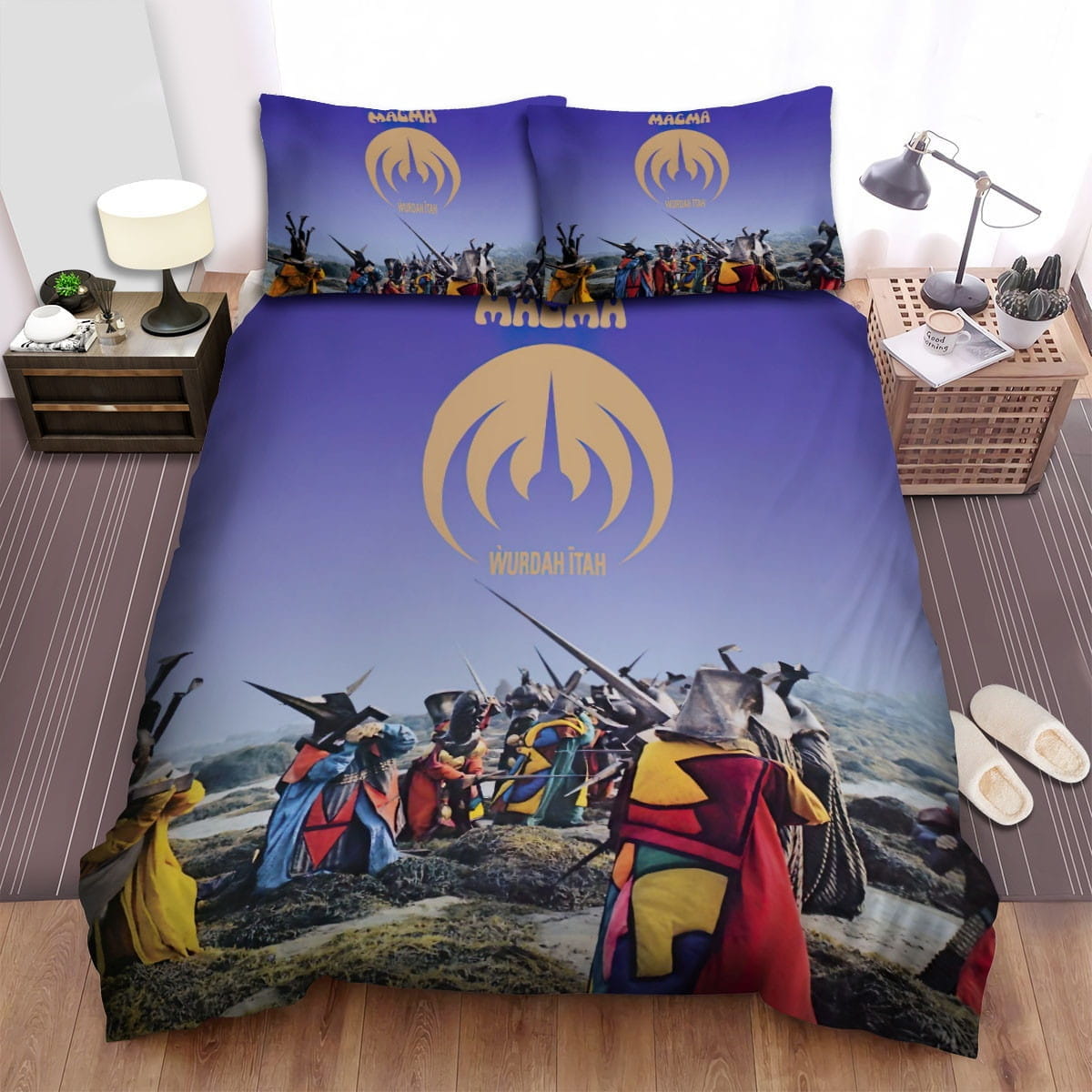 Magma Band Wurdah Itah Bedding Set, Gift For Christmas, Birthday, Thanksgiving