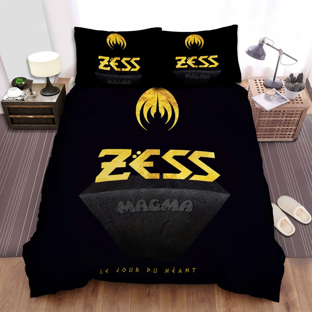 Magma Band Album Zess Bedding Sets Duvet Cover, Flatsheet, Pillowcases For Every Bedroom