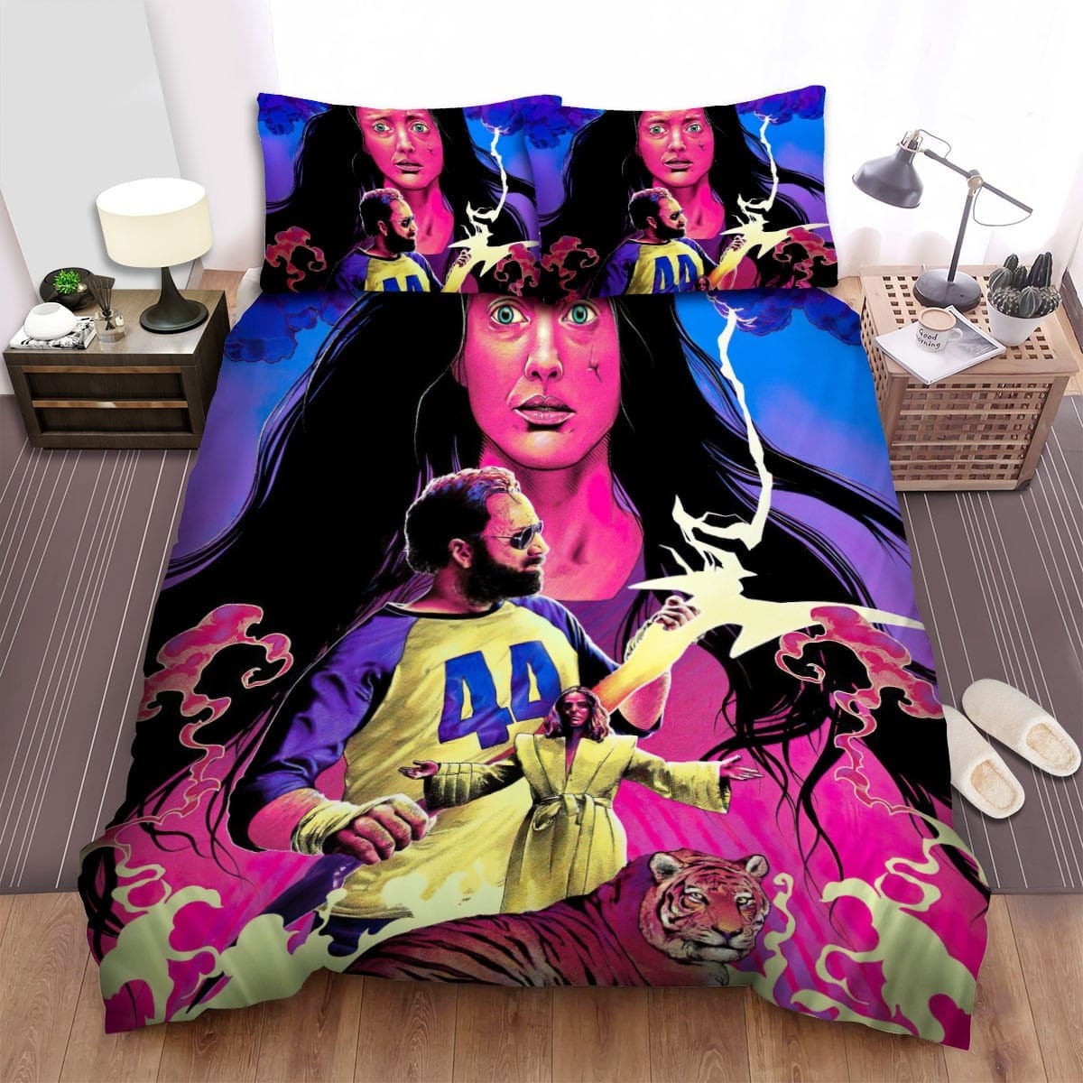 Mandy (I) Movie Art 3 Bedding Sets, Flatsheet Gift For Wife, Husband, Besties