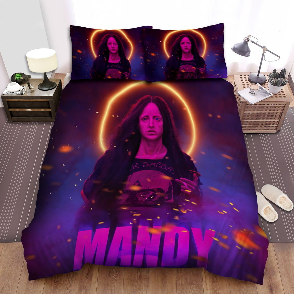 Mandy (I) Mandy Movie Art Bedding Sets, Flatsheet Gift For Wife, Husband, Besties