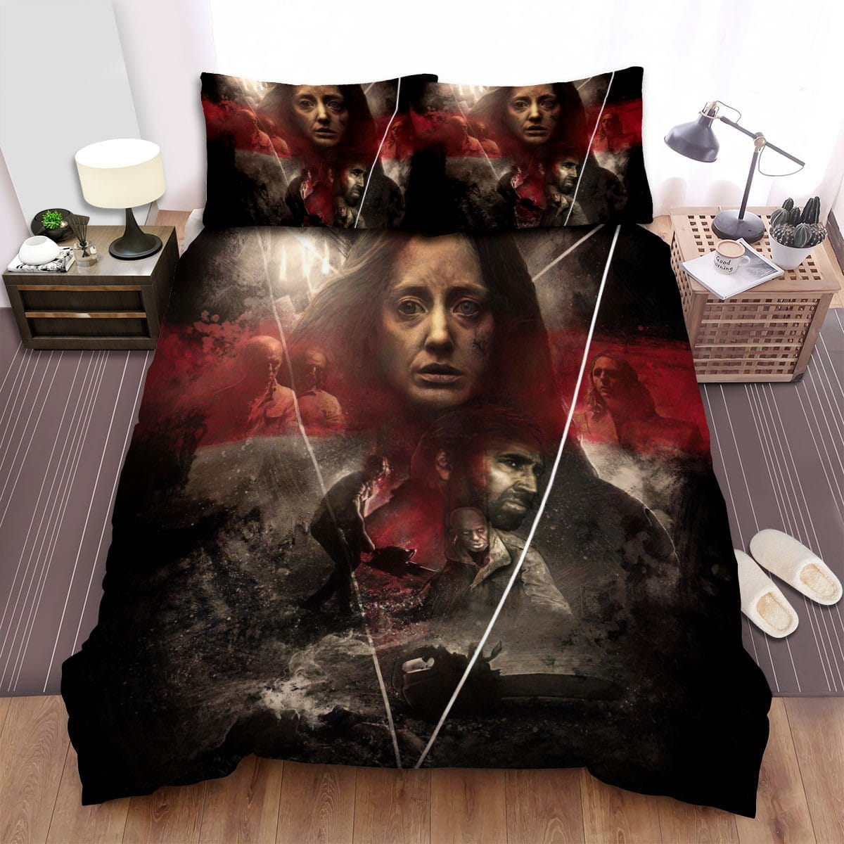 Mandy (I) Movie Art 1 Bedding Sets, Flatsheet Gift For Christmas, Thanksgiving, Halloween