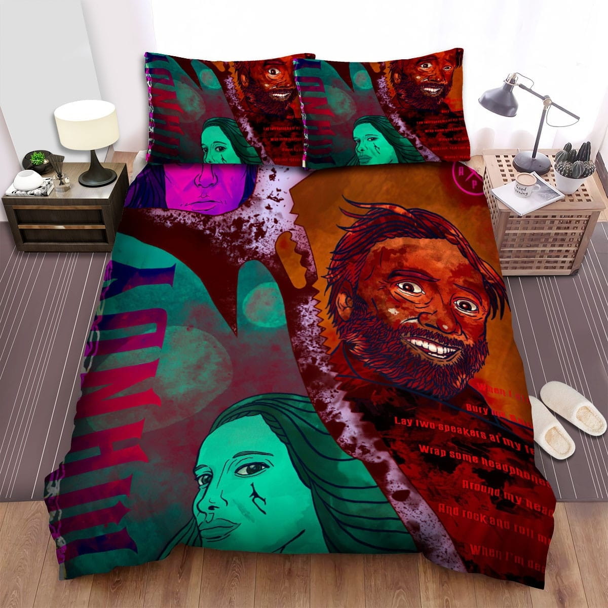 Mandy (I) Movie Art 0 Bedding Set, Gift For Christmas, Birthday, Thanksgiving