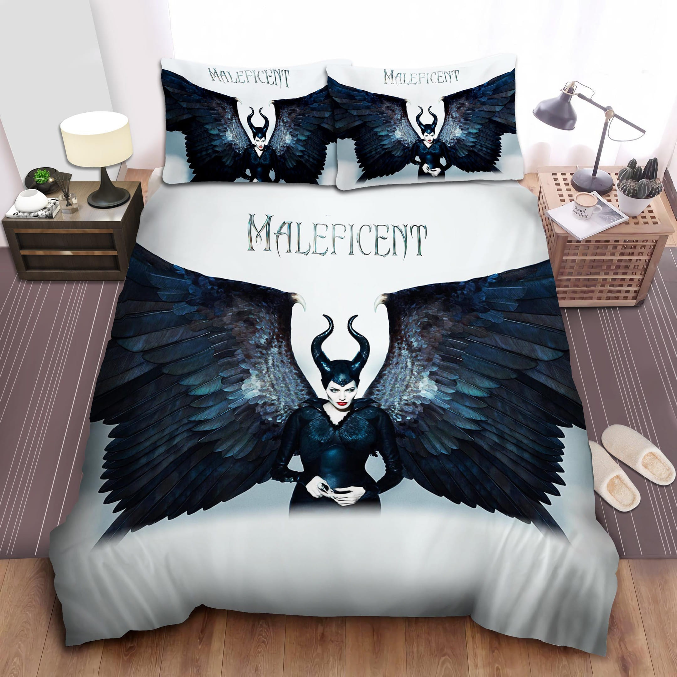 Maleficent Decorative Bedding Sets with Duvet Cover, Flatsheet, Pillowcases