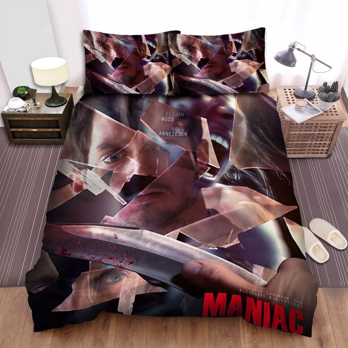 Maniac Movie Poster 2 Bedding Set, Gift For Christmas, Birthday, Thanksgiving