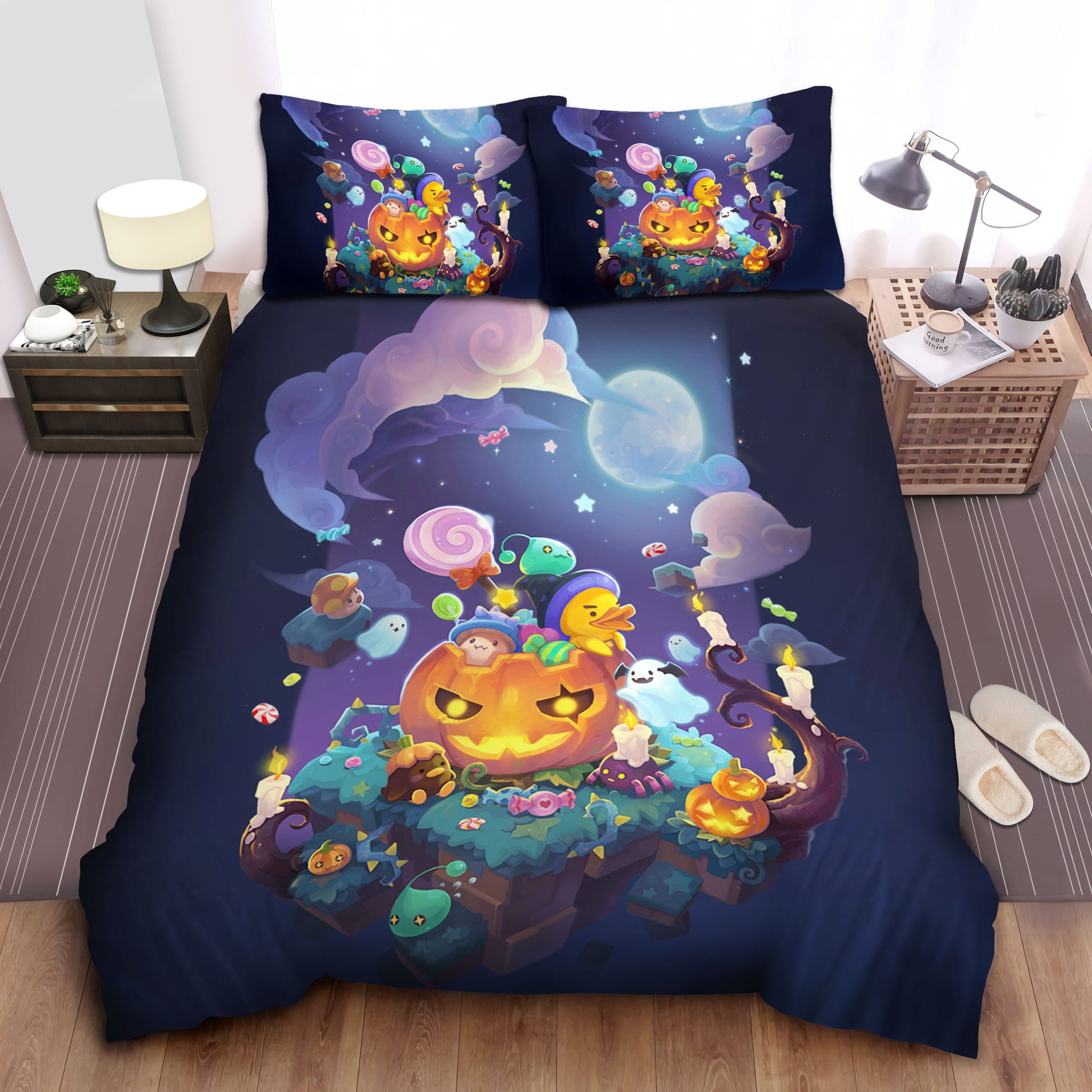Maplestory 2 Poster Decorative Bedding Sets with Duvet Cover, Flatsheet, Pillowcases