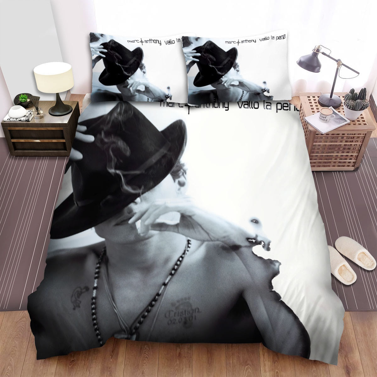Marc Anthony Valio La Pena Bedding Sets Duvet Cover, Flatsheet, Pillowcases Perfect Gift For Fans