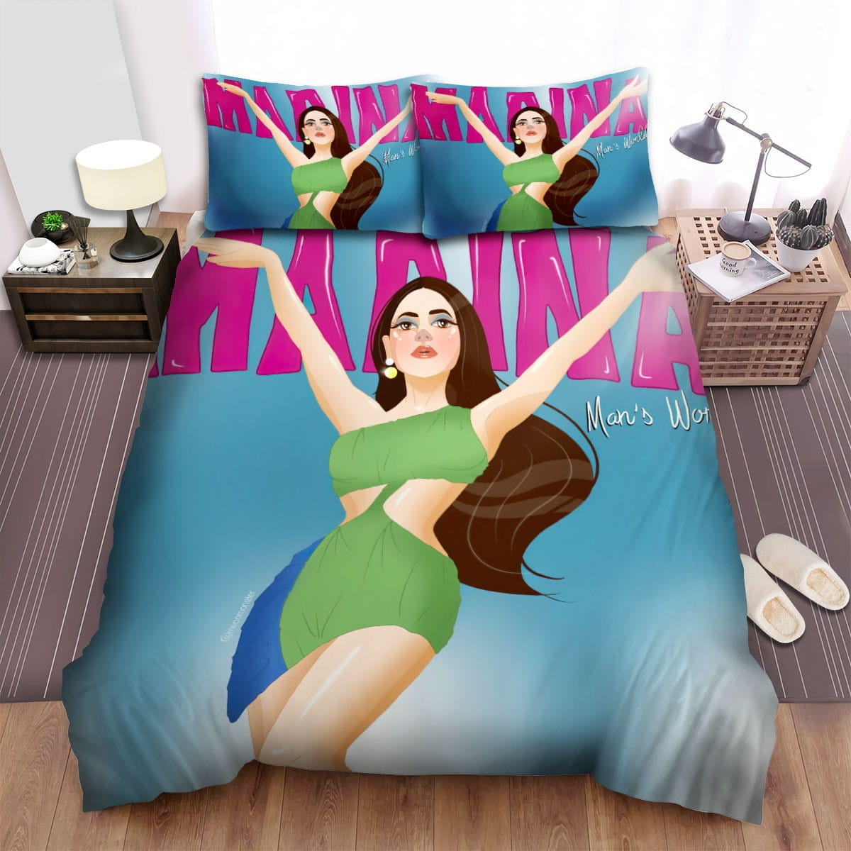 Marina And The Diamonds Bedding Sets Duvet Cover, Flatsheet, Pillowcases Perfect Gift For Fans