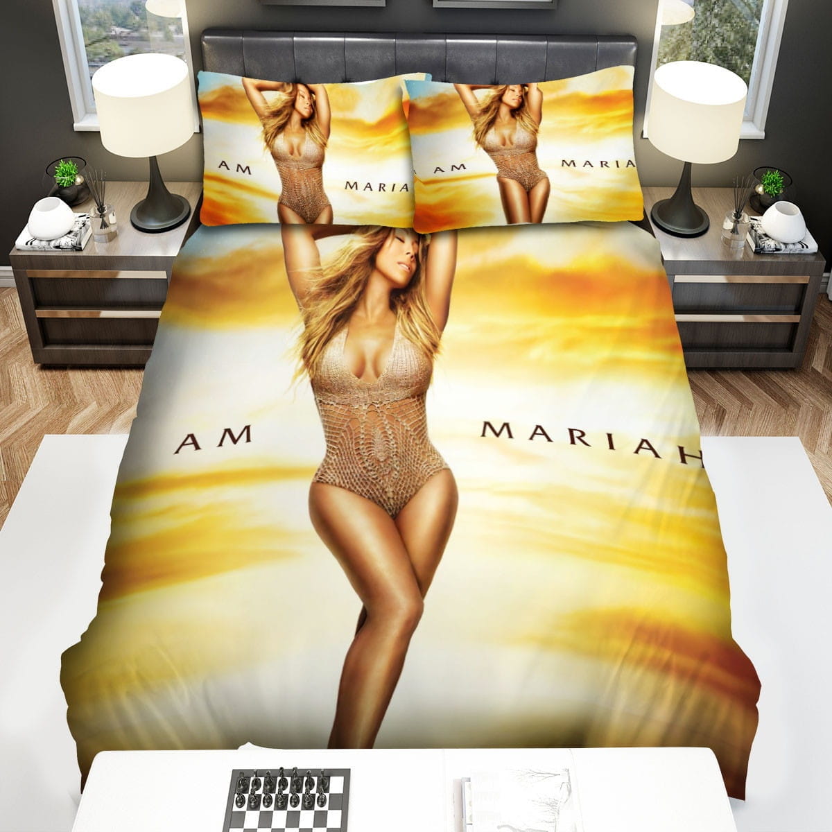 Mariah Carey Me I Am Bedding Set, Gift For Christmas, Birthday, Thanksgiving