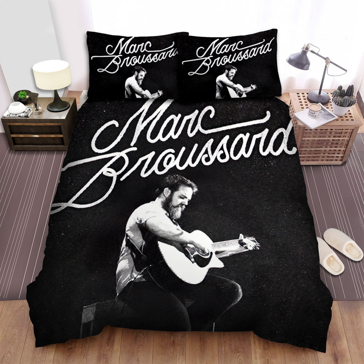 Marc Broussard Guitar Bedding Sets Duvet Cover, Flatsheet, Pillowcases For Every Bedroom