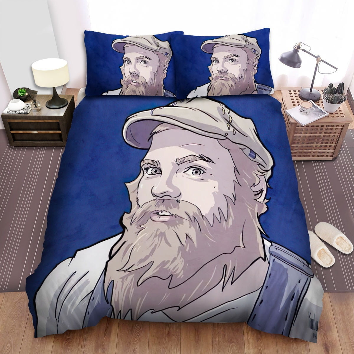 Marc Broussard Fanart Decorative Bedding Sets with Duvet Cover, Flatsheet, Pillowcases