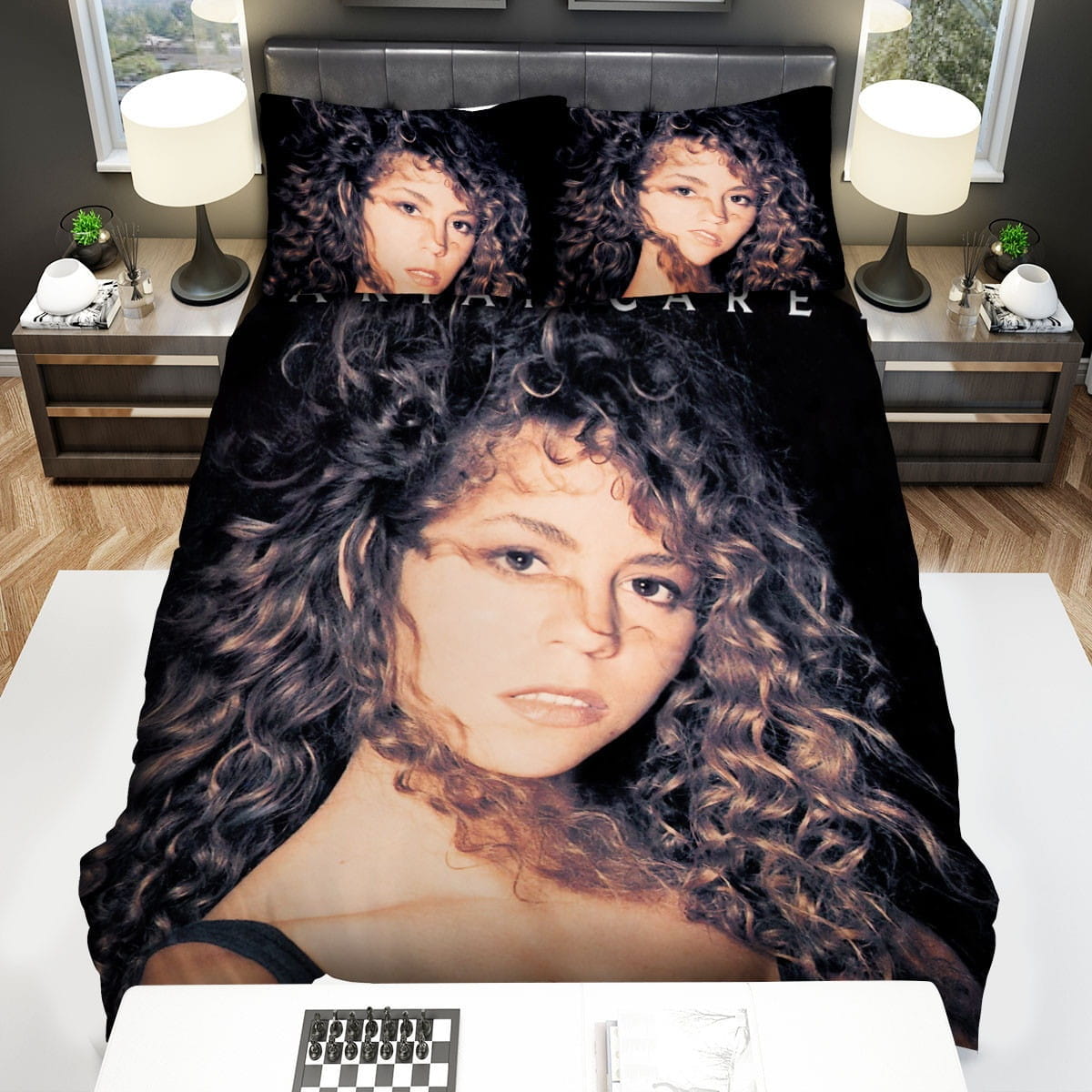Mariah Carey Bedding Sets, Flatsheet Gift For Christmas, Thanksgiving, Halloween