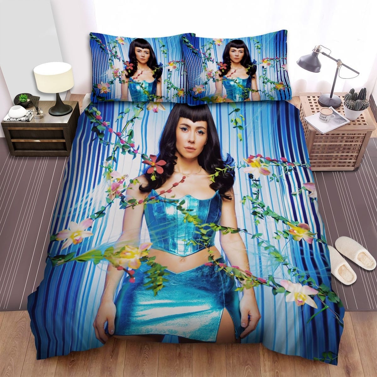 Marina And The Diamonds Bedding Set, Gift For Christmas, Birthday, Thanksgiving