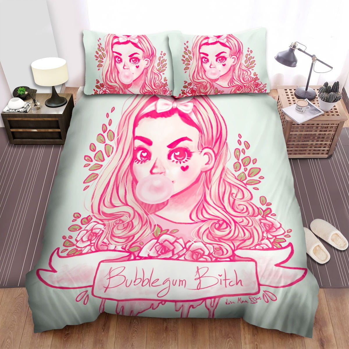 Marina And The Diamonds Bedding Sets, Flatsheet Gift For Christmas, Thanksgiving, Halloween