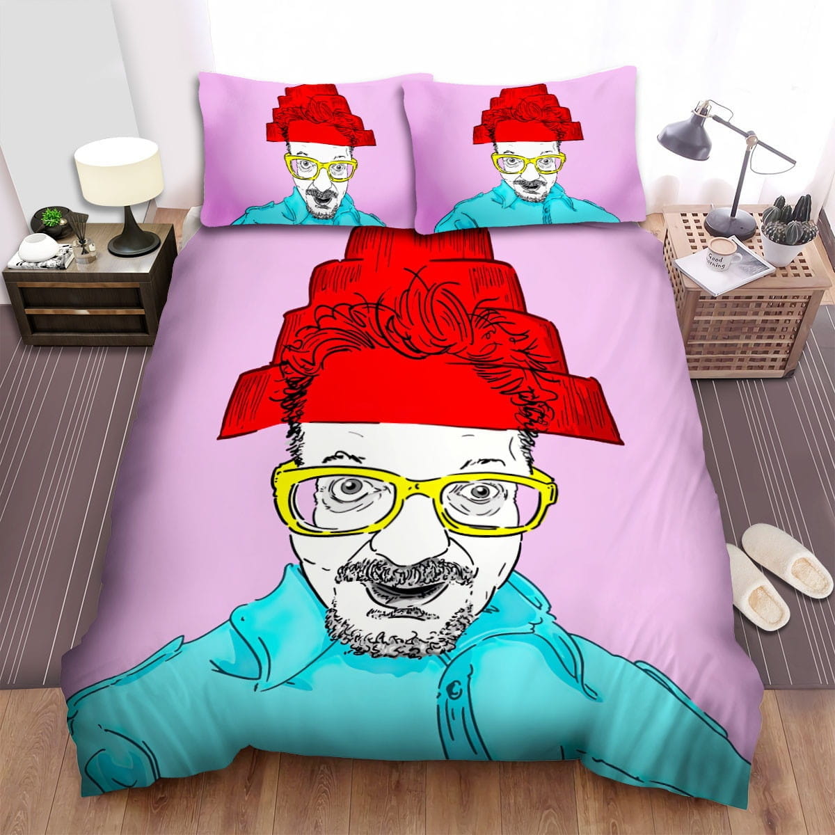 Mark Mothersbaugh Art Bedding Set, Gift For Christmas, Birthday, Thanksgiving