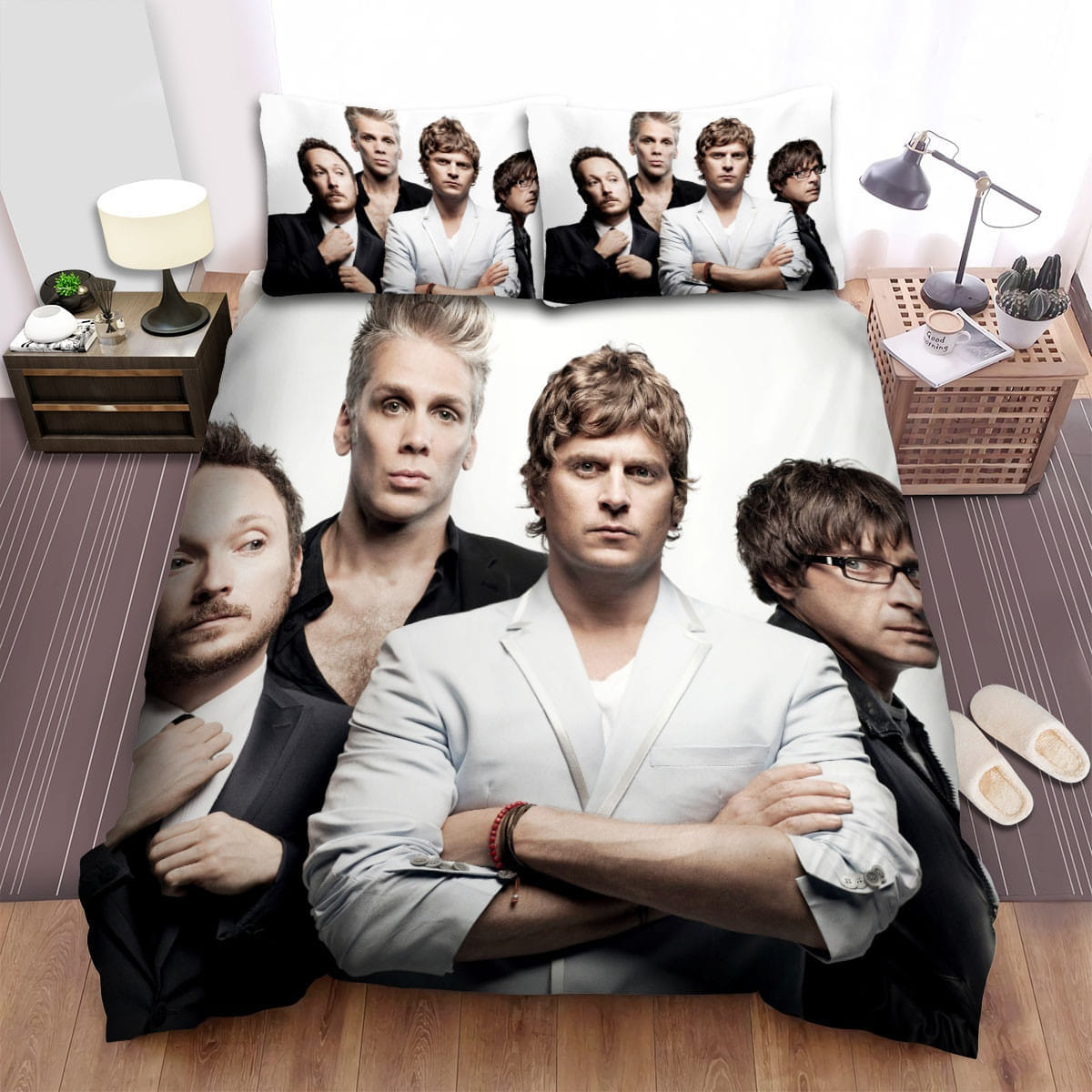 Matchbox Twenty Decorative Bedding Sets with Duvet Cover, Flatsheet, Pillowcases