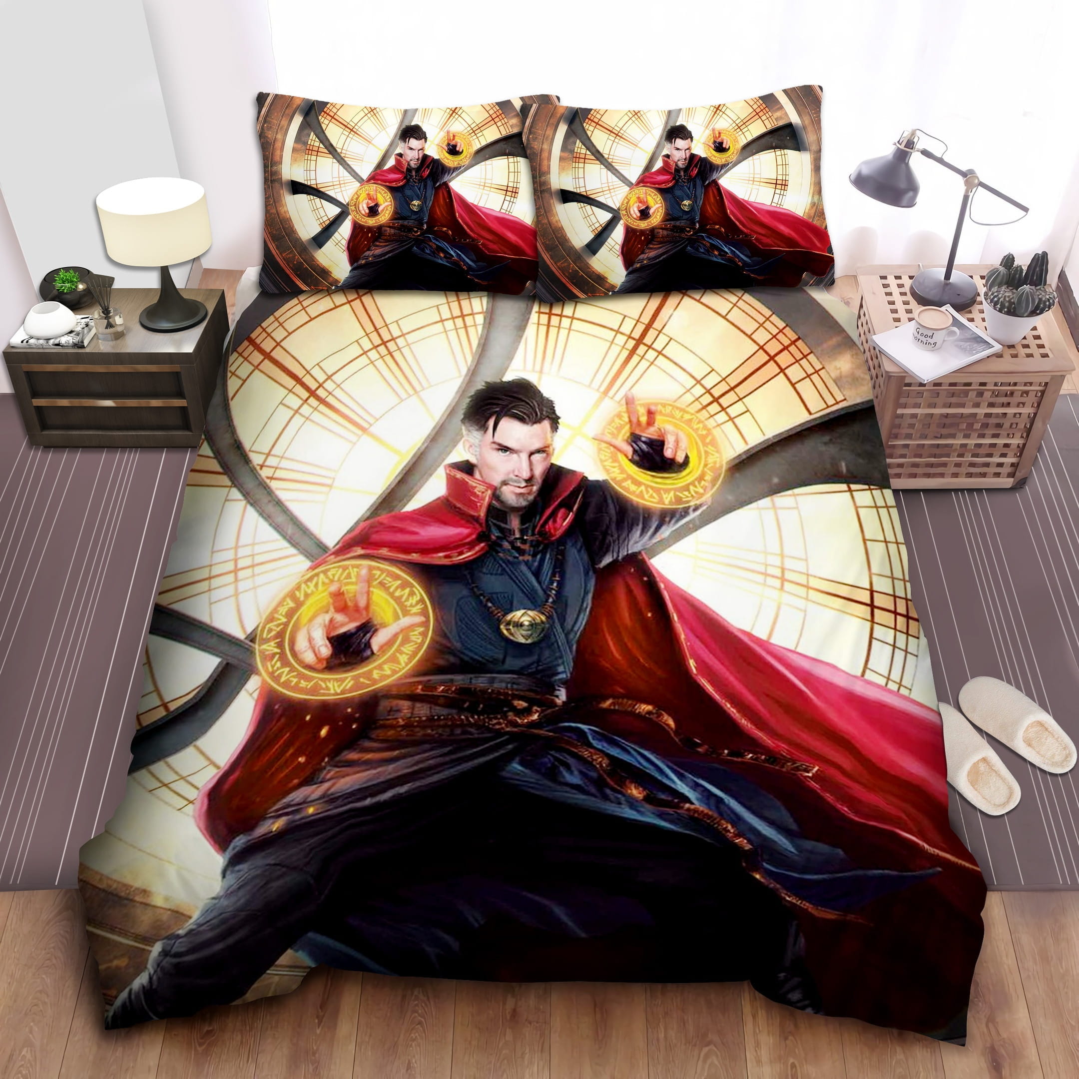 Marvel Doctor Strange Decorative Bedding Sets with Duvet Cover, Flatsheet, Pillowcases