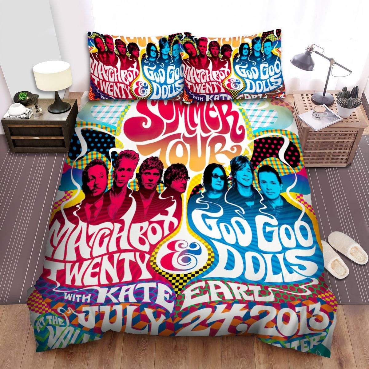 Matchbox Twenty Bedding Sets, Flatsheet Gift For Wife, Husband, Besties