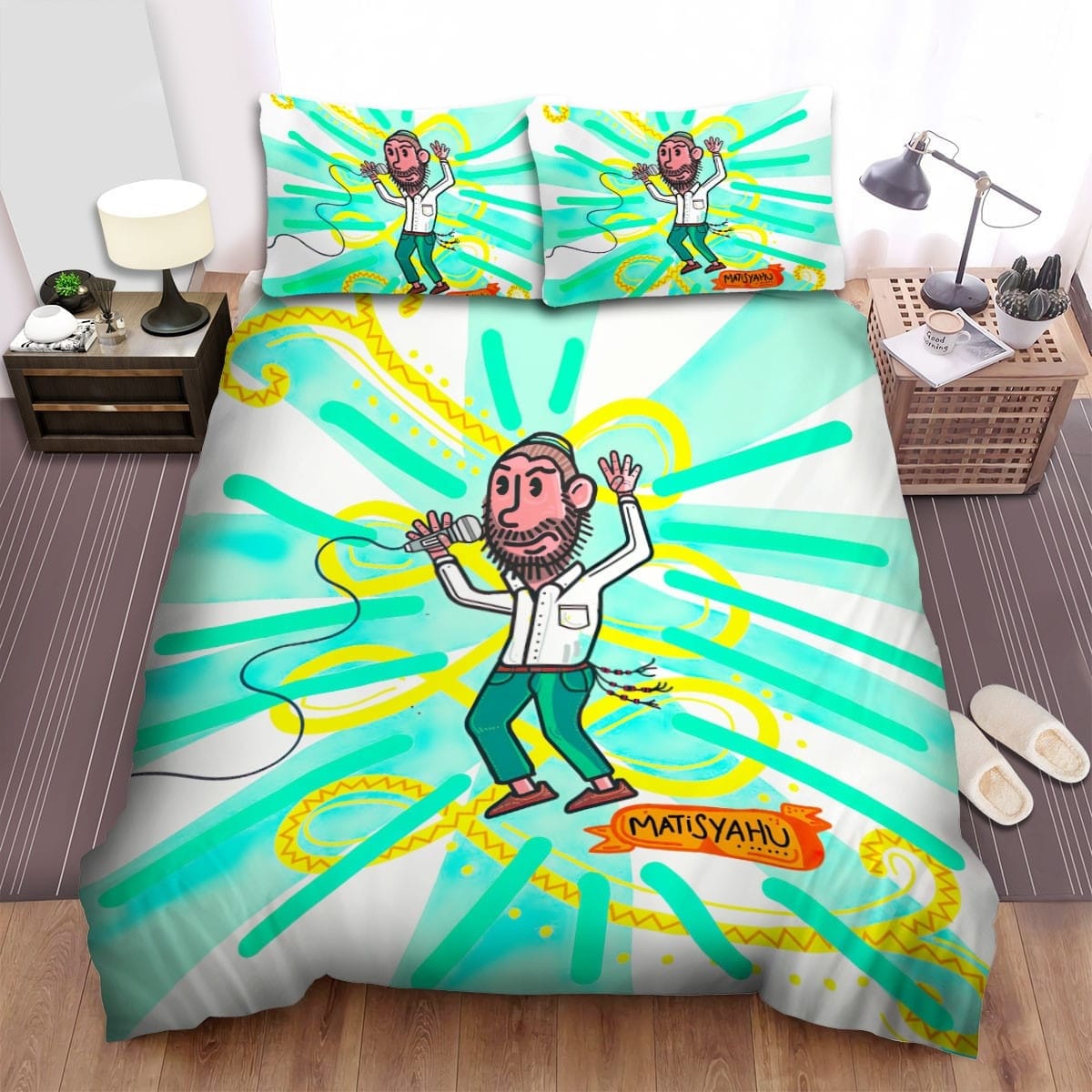 Matisyahu Decorative Bedding Sets with Duvet Cover, Flatsheet, Pillowcases