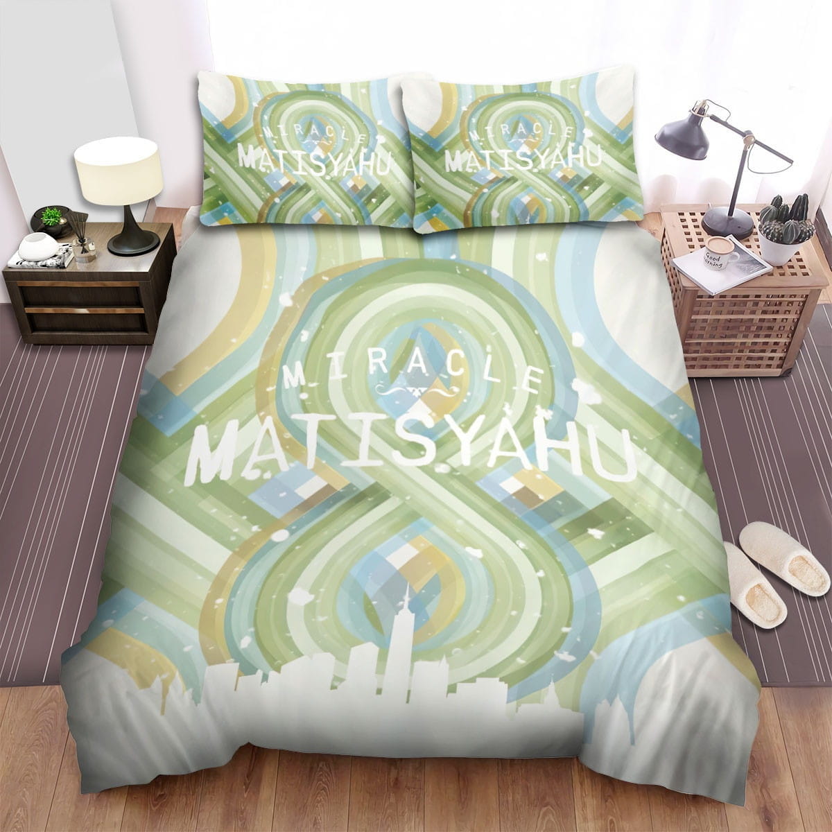 Matisyahu Miracle Bedding Sets, Flatsheet Gift For Wife, Husband, Besties