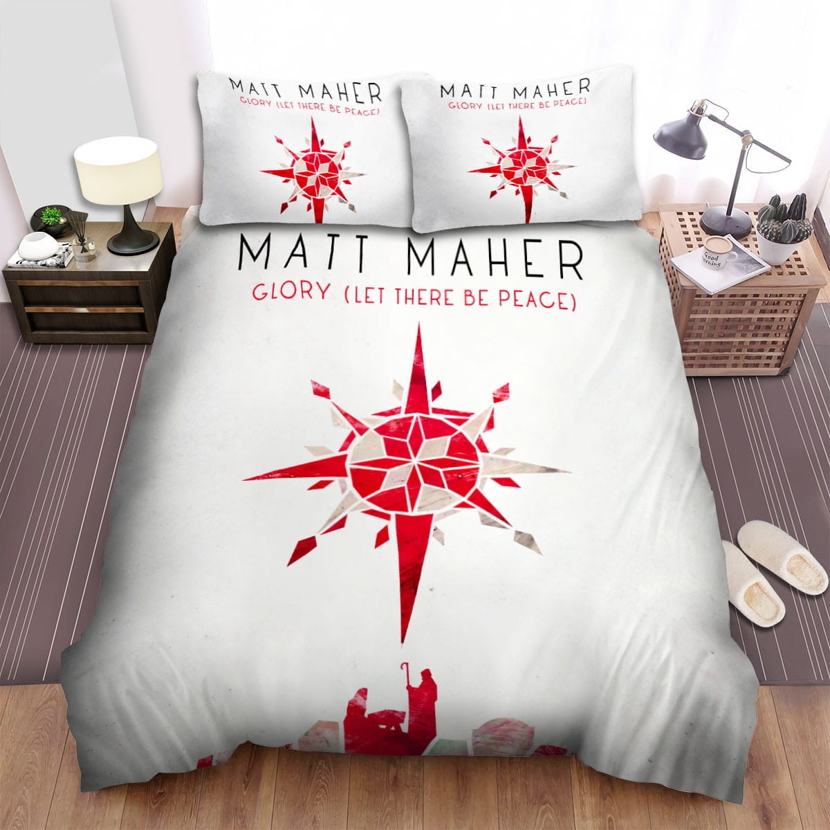 Matt Meher Glory Bedding Sets Duvet Cover, Flatsheet, Pillowcase For Your Lover
