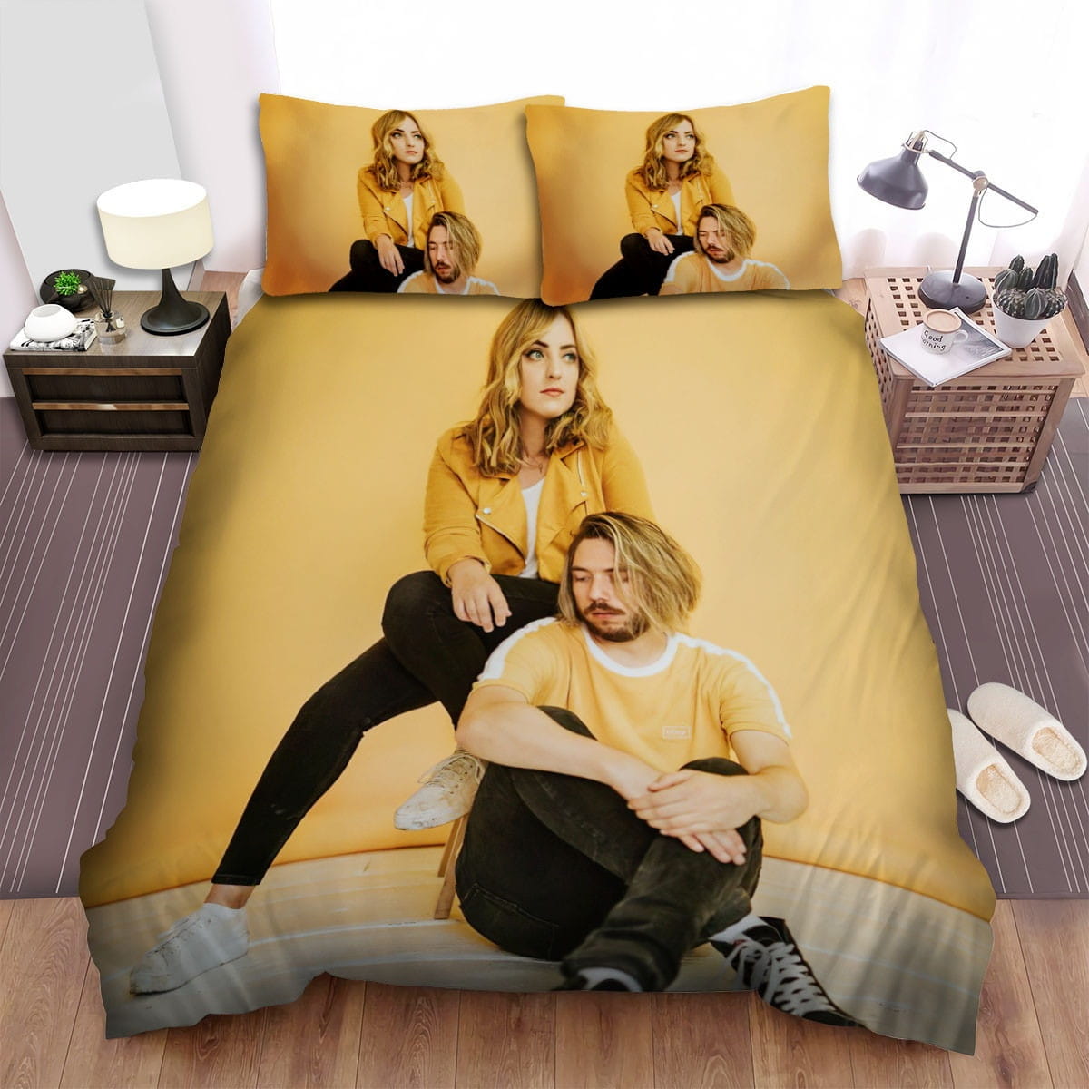 Meadowlark Cool Pose Bedding Set, Gift For Christmas, Birthday, Thanksgiving