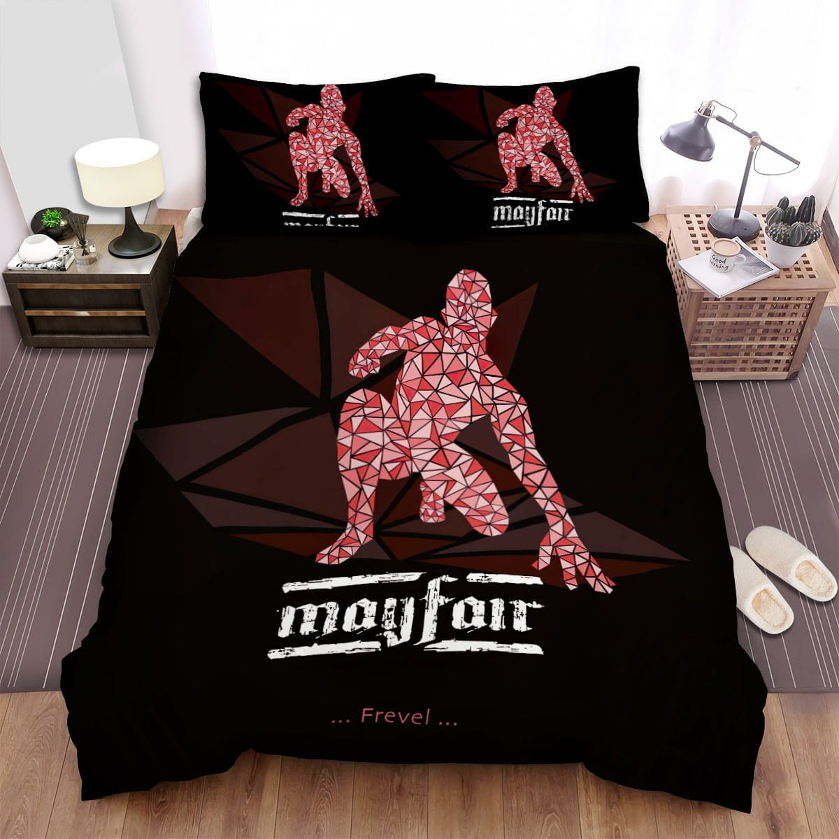 Mayfair Frevel Bedding Sets, Flatsheet Gift For Wife, Husband, Besties