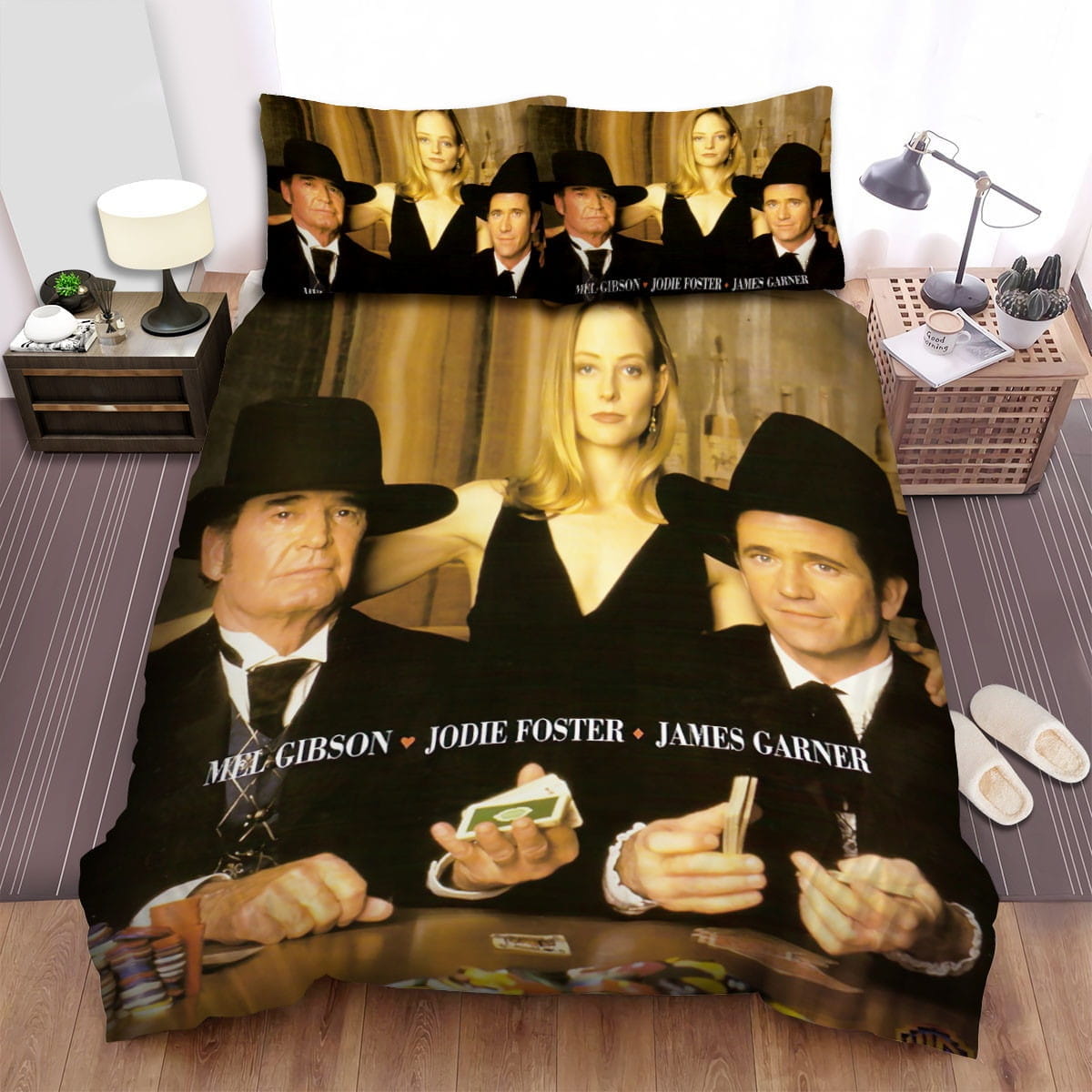 Maverick Playing Card Bedding Sets, Flatsheet Gift For Wife, Husband, Besties