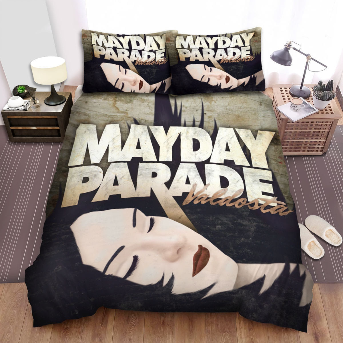 Mayday Parade Valdosta Bedding Sets Duvet Cover, Flatsheet, Pillowcases Perfect Gift For Fans
